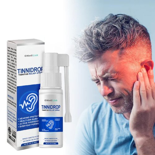 TinniDrop – Spray para Dores no Ouvido – Mania das Coisas