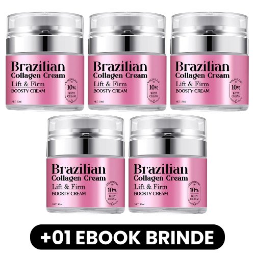 Brazilian - Creme Corporal Lifting de Colágeno - Mania das CoisasBrazilian - Creme Corporal Lifting de ColágenoMania das Coisas