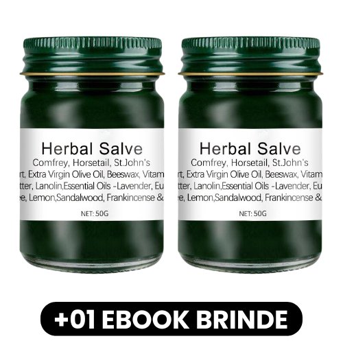 Herbal Salve - Creme Orgânico para Escultura Corporal - Mania das CoisasHerbal Salve - Creme Orgânico para Escultura CorporalMania das Coisas