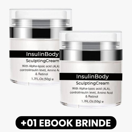 InsulinBody - Creme de Modelagem Corporal - Mania das CoisasInsulinBody - Creme de Modelagem CorporalMania das Coisas