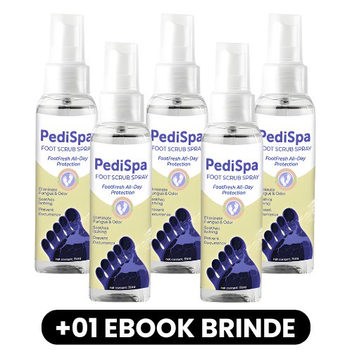 PediSpa - Spray Peeling para Pés - Mania das CoisasPediSpa - Spray Peeling para PésMania das Coisas