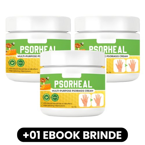 PsorHeal - Creme Multiuso para Psoríase - Mania das CoisasPsorHeal - Creme Multiuso para PsoríaseMania das Coisas