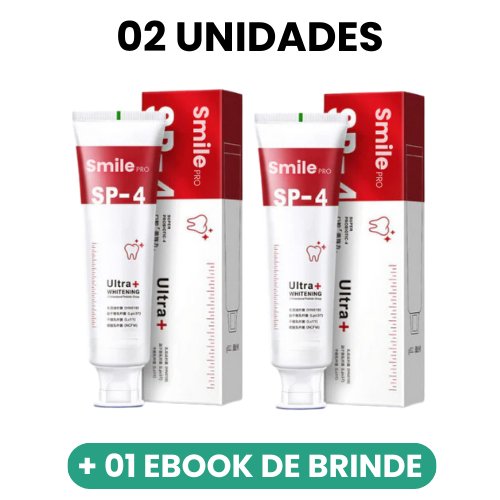 SmilePro™ - Creme Dental Branqueador Probiotico - V2 - Mania das CoisasSmilePro™ - Creme Dental Branqueador Probiotico - V2Mania das Coisas