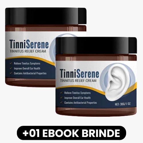 TinniSerene - Creme para Alívio de Zumbido - Mania das CoisasTinniSerene - Creme para Alívio de ZumbidoMania das Coisas