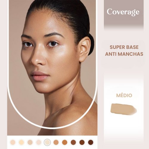 1 Unid. Coverage - Super Base Anti Manchas - Mania das Coisas1 Unid. Coverage - Super Base Anti ManchasMania das Coisas