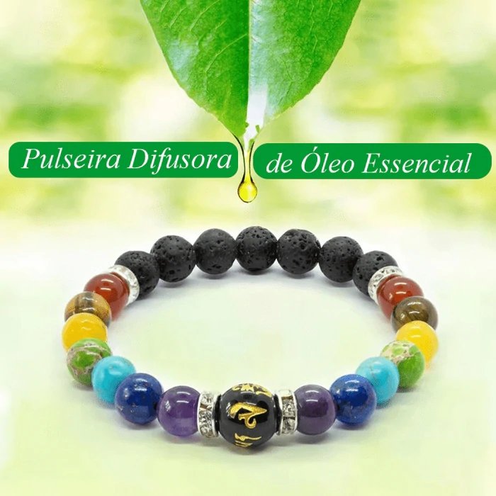 Bracelete 7 chakra - Equilibre a sua saude! + BRINDE GRAUITO (EBOOK) - Mania das CoisasBracelete 7 chakra - Equilibre a sua saude! + BRINDE GRAUITO (EBOOK)Mania das Coisas