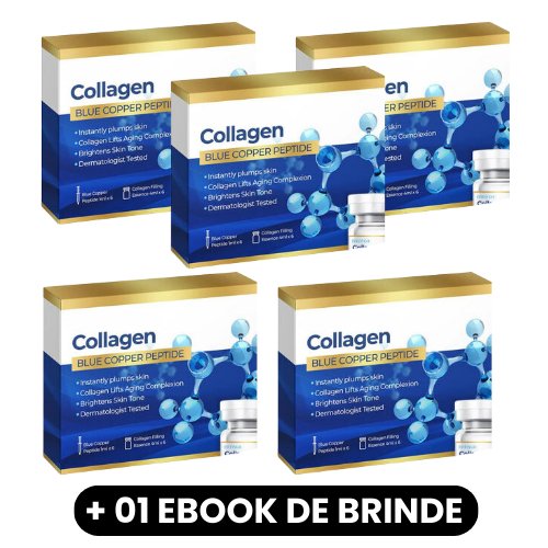 Collagen - Conjunto de Essências de Peptídeos de Colágeno - Mania das CoisasCollagen - Conjunto de Essências de Peptídeos de ColágenoMania das Coisas