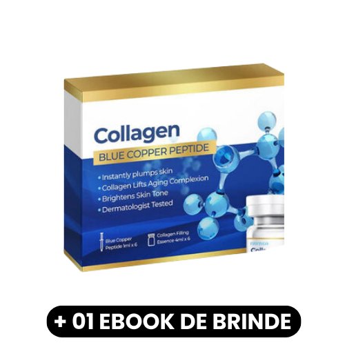 Collagen - Conjunto de Essências de Peptídeos de Colágeno - Mania das CoisasCollagen - Conjunto de Essências de Peptídeos de ColágenoMania das Coisas