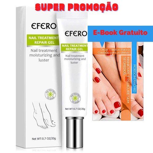 EFERO - Creme anti-fungos para os pés + E-book de graça - Mania das CoisasEFERO - Creme anti-fungos para os pés + E-book de graçaMania das Coisas